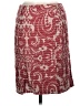 Worth New York Print Red Formal Skirt Size 6 - photo 2
