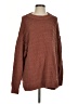 FP BEACH Solid Brown Pullover Sweater Size S - photo 1