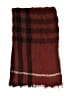 Unbranded Plaid Burgundy Scarf One size - photo 2