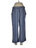 Robert Louis Print Blue Casual Pants Size L - photo 1