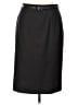 Semantiks Solid Black Formal Skirt Size 10 - photo 1