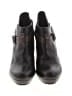 Ugg Collection 100% Leather Black Ankle Boots Size 8 1/2 - photo 2