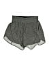 Lululemon Athletica Chevron-herringbone Gray Athletic Shorts Size 6 - photo 1