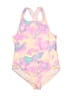 Lands' End Tie-dye Pink One Piece Swimsuit Size 10 - 12 - photo 1