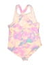 Lands' End Tie-dye Pink One Piece Swimsuit Size 10 - 12 - photo 2