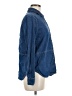Hobbs London Blue Long Sleeve Button-Down Shirt Size 6 - photo 4