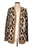 Apt. 9 100% Acrylic Animal Print Tan Cardigan Size L - photo 1