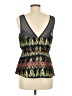 HD in Paris Black Sleeveless Blouse Size 8 - photo 2