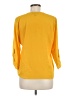 BCX Yellow 3/4 Sleeve Blouse Size M - photo 2
