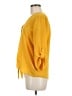 BCX Yellow 3/4 Sleeve Blouse Size M - photo 5
