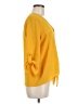 BCX Yellow 3/4 Sleeve Blouse Size M - photo 4