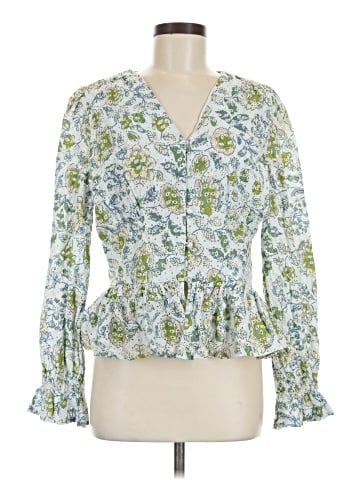 7 For All Mankind Long Sleeve Blouse (view 1)