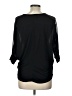 Eyelash Couture Black 3/4 Sleeve Top Size L - photo 2