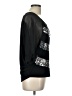 Eyelash Couture Black 3/4 Sleeve Top Size L - photo 4