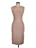 Herve Leger Tan Cocktail Dress Size L - photo 1