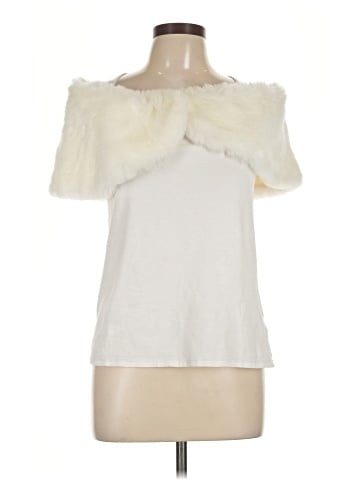 Jessica McClintock Faux Fur Vest (view 1)