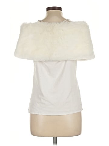 Jessica McClintock Faux Fur Vest (view 2)