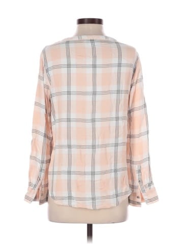 CALVIN KLEIN JEANS 3/4 Sleeve Button-Down Shirt (view 2)
