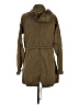 Maison Scotch 100% Cotton Green Raincoat Size Sm (1) - photo 2