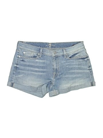 7 For All Mankind Denim Shorts (view 1)