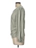 Chenault Silver Long Sleeve Top Size L - photo 5