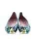 Pretty Ballerinas Tropical Blue Flats Size EU 40 - photo 2