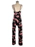 Love Chesley Floral Black Pink Jumpsuit Size M - photo 2