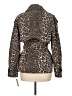 DKNY Animal Print Brown Coat Size L (petite) - photo 2