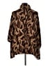 Carole Christian Animal Print Brown Poncho Size 1X (estimated) - photo 2