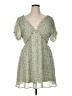 Justify 100% Polyester Stars Green Casual Dress Size XL - photo 1