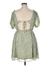 Justify 100% Polyester Stars Green Casual Dress Size XL - photo 2
