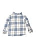Cloud Island Plaid Blue Long Sleeve Button-Down Shirt 12-18 MO / 18 MO - photo 2