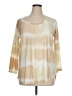 New Directions Tie-dye Tan Pullover Sweater Size XL - photo 1