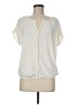 Misia Ivory Short Sleeve Blouse Size M - photo 1