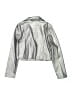 Knit Works 100% Polyester Metallic Silver Jacket Size L (kids) - photo 2