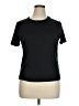 H&M Solid Black Active T-Shirt Size XL - photo 1