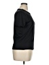 H&M Solid Black Active T-Shirt Size XL - photo 4