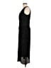 DKNY 100% Polyester Black Casual Dress Size 6 - photo 5