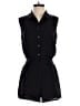 Forever 21 100% Polyester Solid Black Romper Size M - photo 1