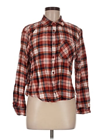 Ultra Flirt Long Sleeve Button-Down Shirt (view 1)