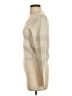 Burberry Checkered-gingham Ivory Tan Wool Pullover Sweater Size XS - photo 5