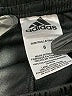 Adidas 100% Polyester Graphic Black Athletic Shorts Size 6 - photo 3