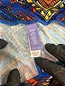 Lularoe Print Blue Leggings Size 1X (Tall & Curvy) - photo 4