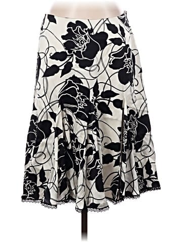 White House Black Market Silk Skirt (view 1)