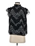 CeCe 100% Polyester Black Sleeveless Blouse Size S - photo 1
