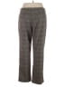 Basic Editions Plaid Gray Dress Pants Size 16 - photo 2