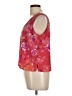 Apparenza 100% Polyester Pink Sleeveless Blouse Size L - photo 5