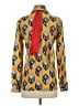 Gucci 100% Silk Chevron-herringbone Yellow blouse Size EU (IT) 38 / US 2 - photo 2