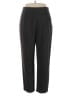JM Collection Chevron-herringbone Black Casual Pants Size 16 - photo 1