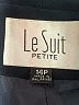 Le Suit 100% Polyester Blue Blazer Size 14 Petite - photo 6